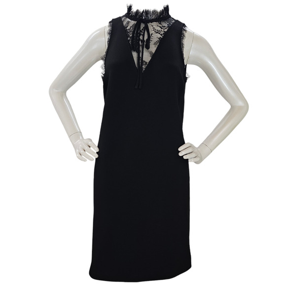 Ted Baker Dresses & Skirts - NWT Ted Baker Dress Womens 6 Ted Baker 2 Black Chharis Shift Sleeveless Stretch